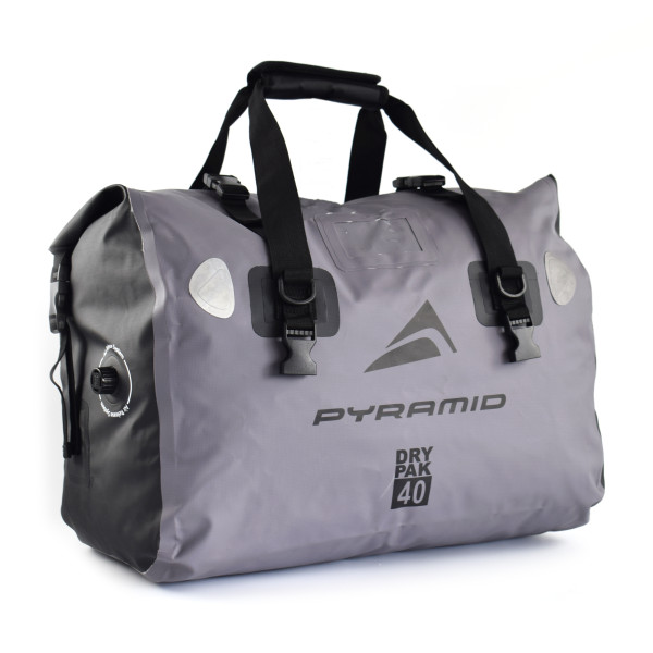 Pyramid Plastics Pyramid waterproof 40l motorcycle duffle bag | grey